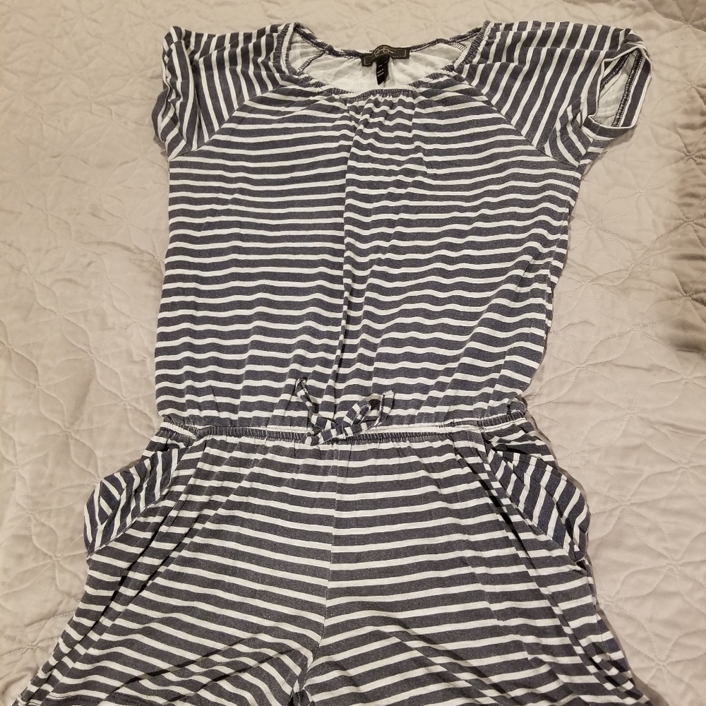 NWOT Jessica Simpson Striped Romper